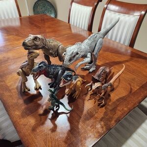 Jurassic park/world dinosaur set